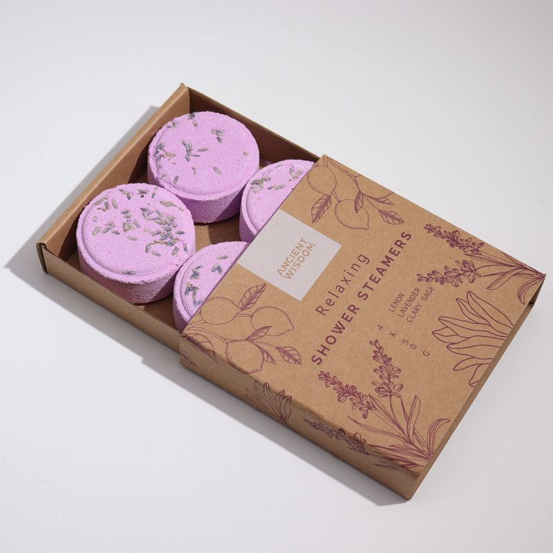 Set of Zen Shower Steamers - Therapy Wellness Gift Set - Relaxing
