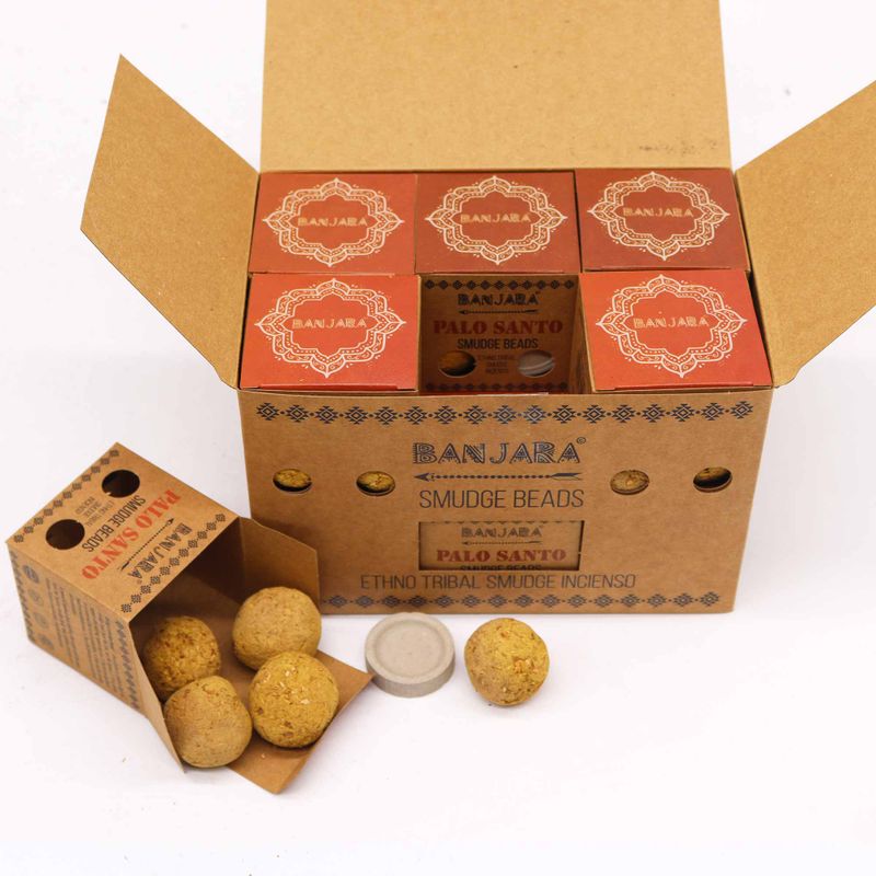 Banjara Smudge Beads  - Palo Santo