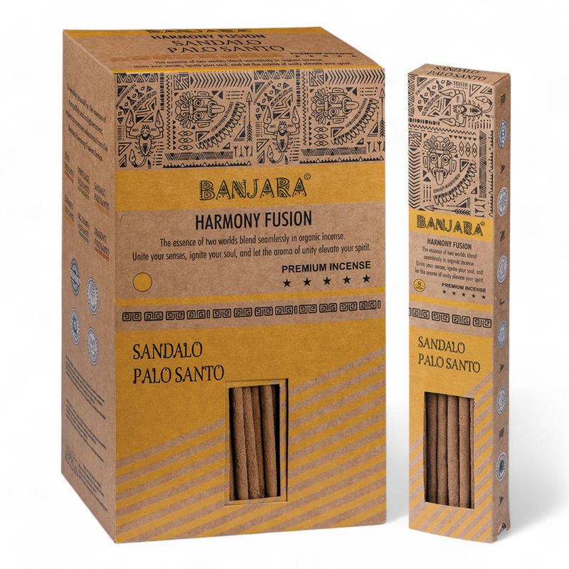 Banjara Palo Santo Smudge Incense Sticks - Sandalwood