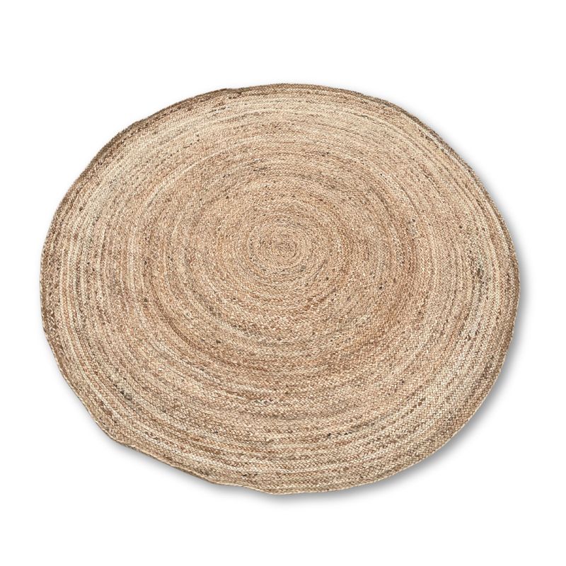 Lrg Round Soft Jute Rug - 150cm