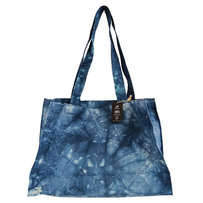 Hop Hare Handy Bag - Deep Sea Blue Stonewash Effect