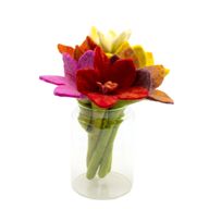 Felt Flowers - Lily - Assorted Colours