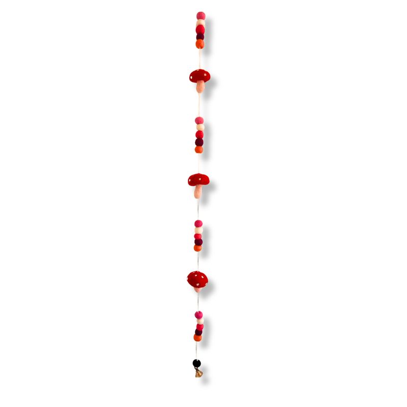 Felt Wall Hanging - Redtop Mushrooms