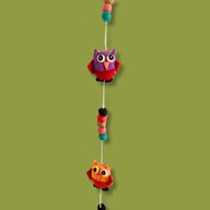 Felt Wall Hanging - Owls (random colours)