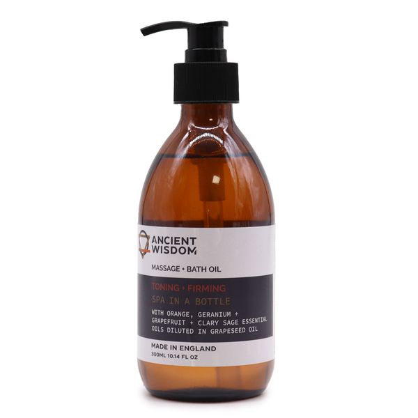 Toning and Firming Massage and Bath Oil - 300ml