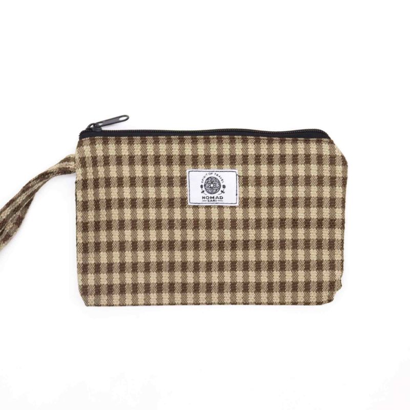 Soft & Natural Handy Gift Pouches & Loop - (4 x1 Assorted Designs) -20x13cm
