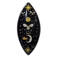 Enamel Incense Bowl - Aluminum - Enchanted Night Owl