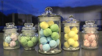 Candy Jars - Vertical Ribs