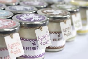 220g Soy Wax Jam Jar Candle - Coffee and Walnut