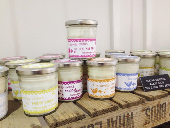 220g Soy Wax Jam Jar Candle - Coffee and Walnut