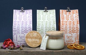 180g Gift Boxed Soy Wax Kilner Jar Candle - Rhubarb Rhubarb