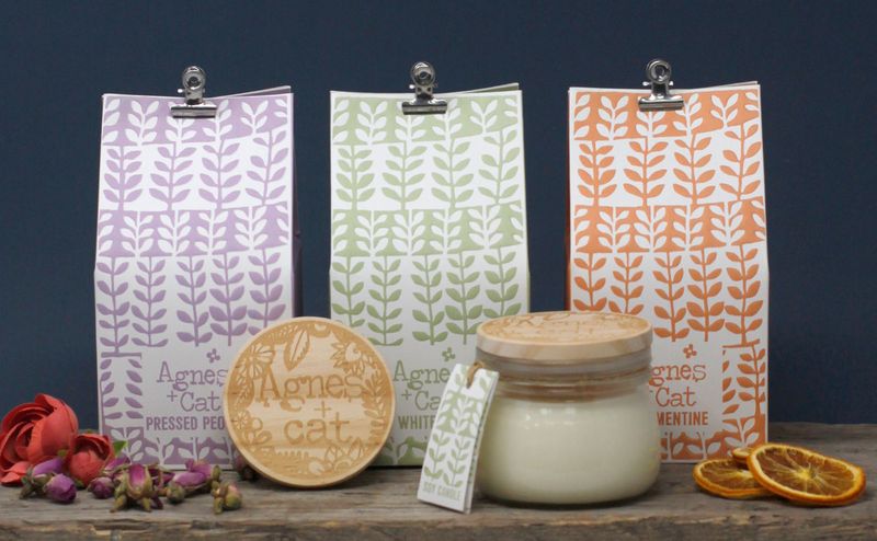 180g Gift Boxed Soy Wax Kilner Jar Candle - Pressed Peonies