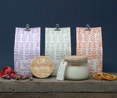 180g Gift Boxed Soy Wax Kilner Jar Candle - Rhubarb Rhubarb
