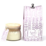 180g Gift Boxed Soy Wax Kilner Jar Candle - Pressed Peonies