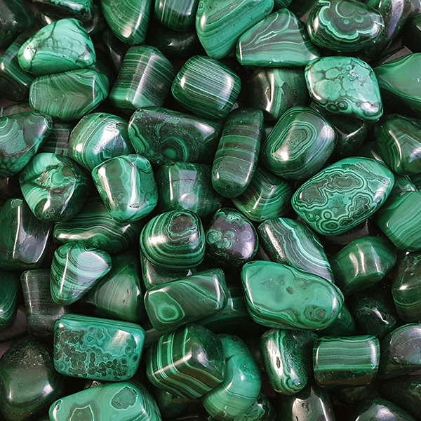 XL Tumble Stones - Malachite