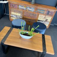 Reclaimed Wood Metal Legs - Coffe Table 120 cm