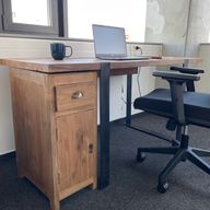 Reclaimed Wood - Office Desk Draws 30x70x35 cm