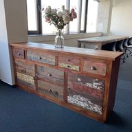 Reclaimed Wood - Side Table 160x40x80 cm