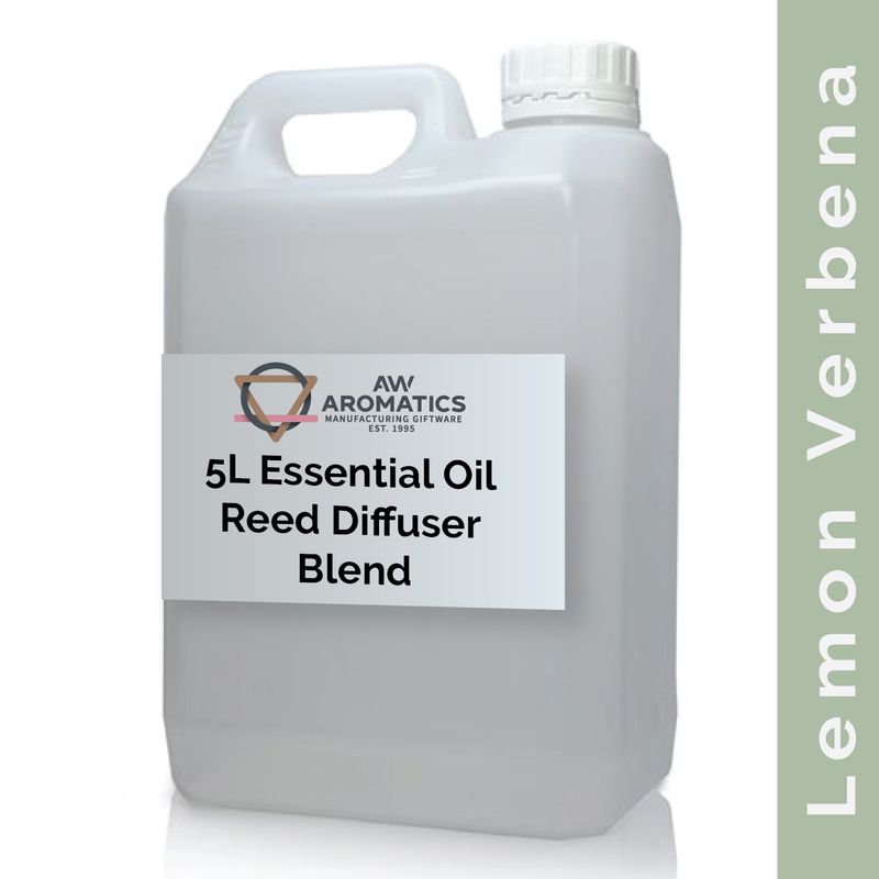 5l Essential Oil Reed Diffuser Blend - Lemon Verbena