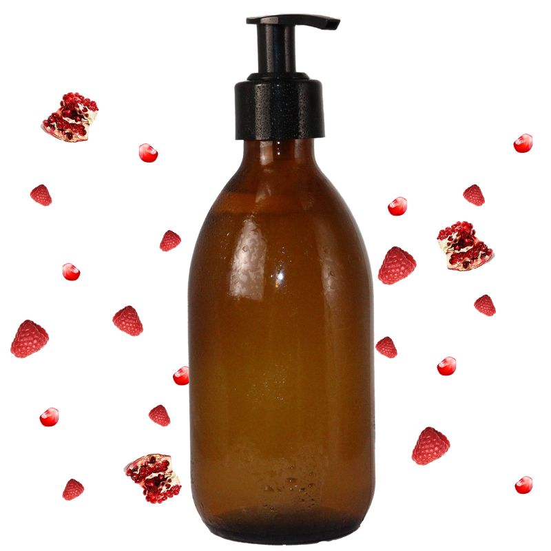 White Label Raspberry & Pomegranate Hand & Body Wash 300ml