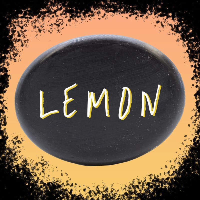 Charcoal Soap 85g - Lemon - White Label