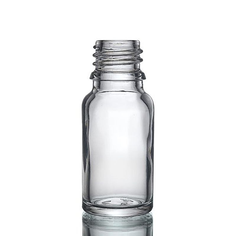 10ml Clear Glass Dropper Bottle (Gbot-07) - No Cap