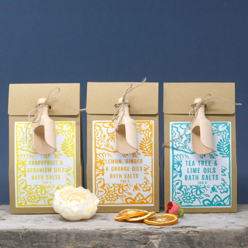 Himalayan Bath Salt 500g - Lemon, Ginger & Orange
