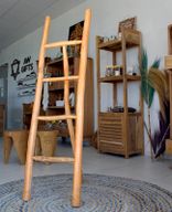 Large Teak Ladder - 1.5m - Natural