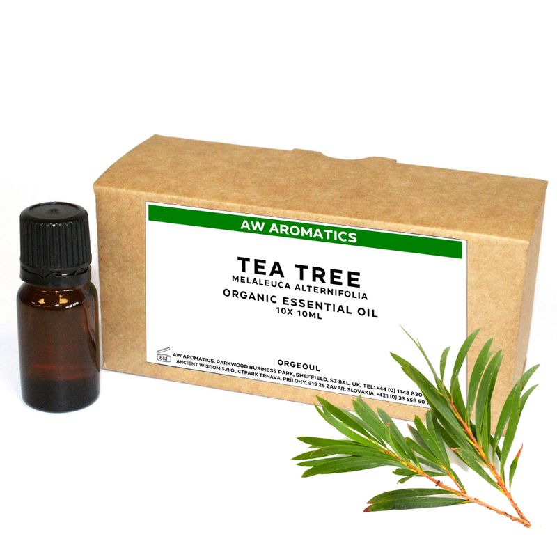 Tea Tree Organic Essential Oil 10ml - White Label