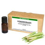 Lemongrass Organic Essential Oil 10ml - White Label