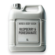 Raspberry & Pomegranate Hand & Body Wash 5L