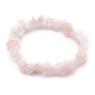 Rose Quartz Gem Bracelet Bath Bomb - White Label