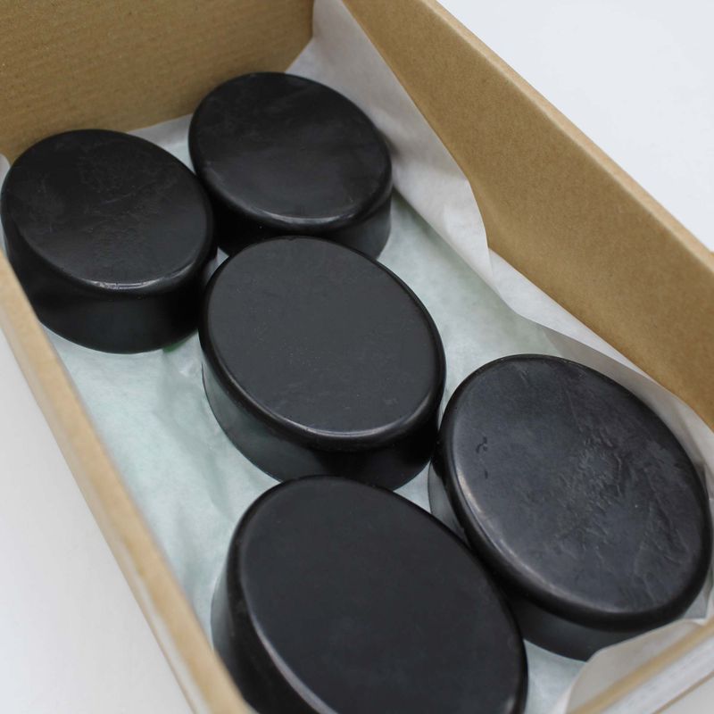 Charcoal Soap 85g - Lavender - White Label