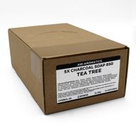 Charcoal Soap 85g - Tea Tree - White Label