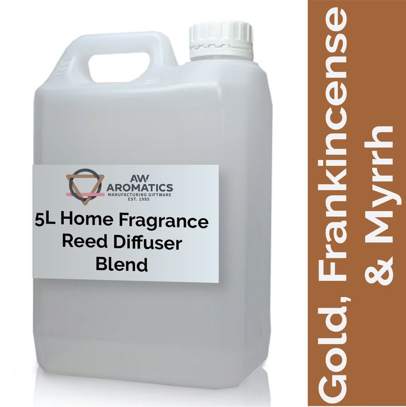 5l Bulk Reed Diffuser Blend - Gold, Frankincense & Myrrh