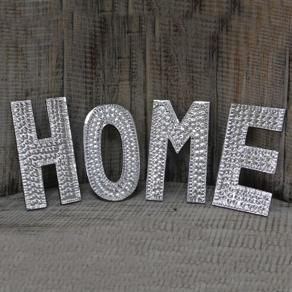 Arty Aluminum Letters