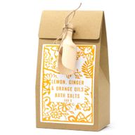 Himalayan Bath Salt 500g - Lemon, Ginger & Orange