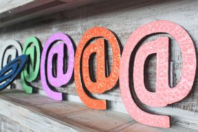 Number "0" - Assorted Colours - 15cm