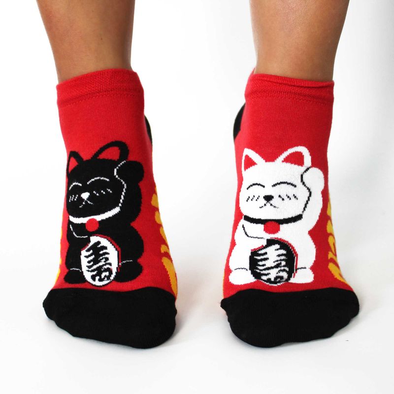 M/L Hop Hare Bamboo Socks Low (41-46) - Lucky Cat