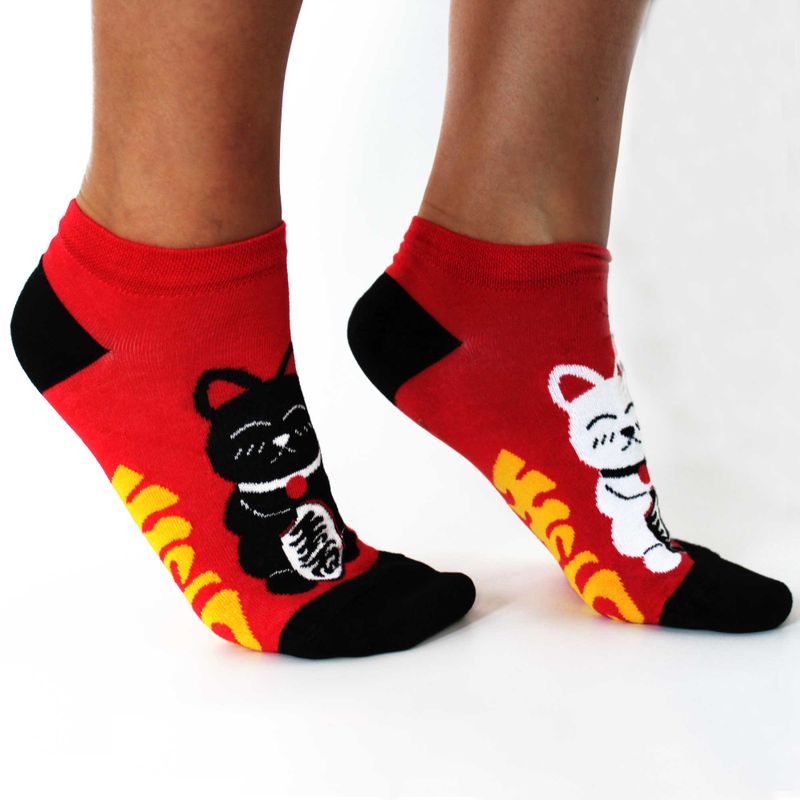 M/L Hop Hare Bamboo Socks Low (41-46) - Lucky Cat
