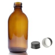 300ml Amber Glass Medicine Bottle - No Cap