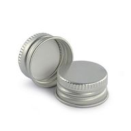 Cap for Glass Medicine Bottle - Aluminum Silver 28mm