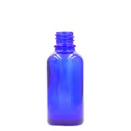 15ml Blue Glass Dropper Bottle - No Cap