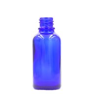30ml Blue Glass Dropper Bottle - No Cap