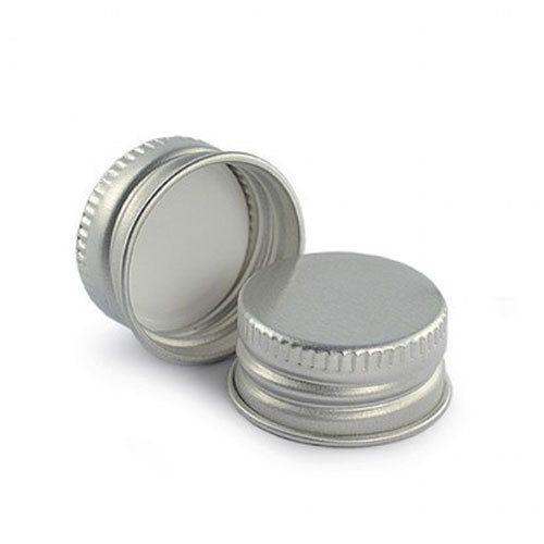 Cap for Glass Dropper Bottle - Aluminium Silver