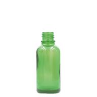 5ml Green Glass Dropper Bottle - No Cap