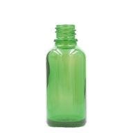 30ml Green Glass Dropper Bottle - No Cap