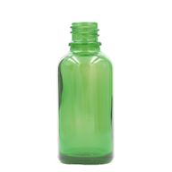 50ml Green Glass Dropper Bottle - No Cap