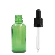 10ml Green Glass Dropper Bottle - No Cap
