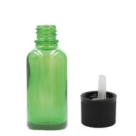 30ml Green Glass Dropper Bottle - No Cap